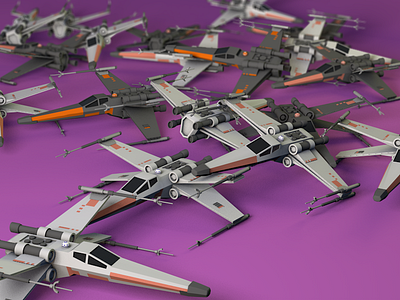 Resistance is futile 3d c4d cinema4d lowpoly starwars