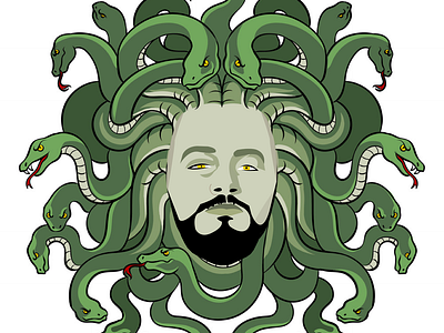 Medusa Vector Design