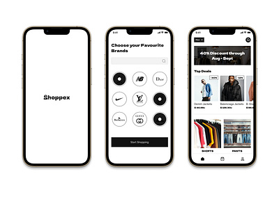 Mobile Shopping App Concept fashion mobile design shopping app ui ux design
