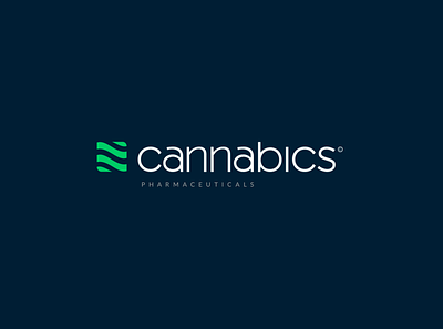 Cannabics Branding branding cannabis identity logo pharma