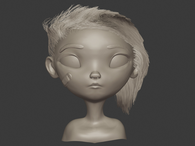 Mai Su - Next Gen Movie nextgen illustration b3d 3d render blender