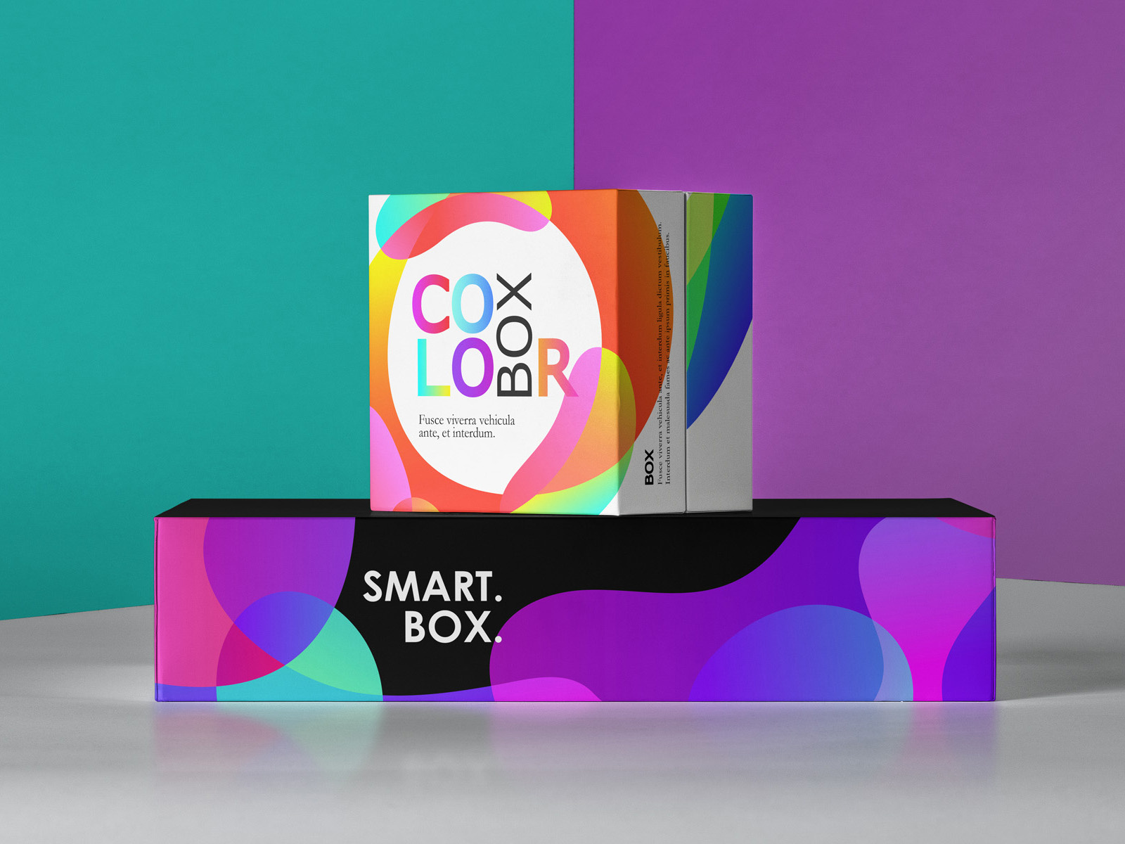 Vector abstract neon shapes for packaging, branding by Irina Gubenko on  Dribbble