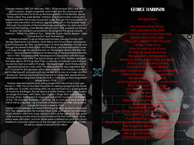 Tribute_ George Harrison design digital art