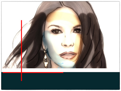 Portrait Practice_ Catherine Zeta-Jones digital art illustration