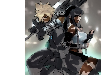 Super Hero Profile_ Cloud Strife & Tifa Lockhart