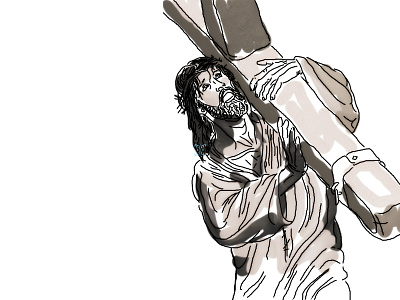 Jesus the Son of Man_03 digital art illustration