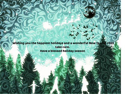 Holiday Cards_01 design illustration
