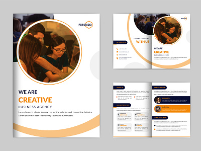 Corporate Bi-Fold Brochure Design