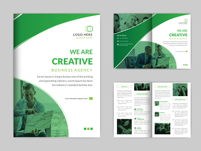 Corporate Bi-Fold Brochure Design