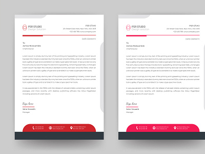 Corporate Letterhead Design