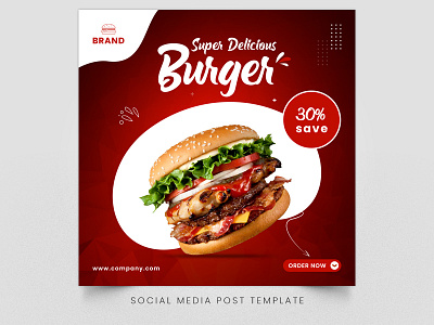 Social Media Post Template branding cmyk flyer design design food ads graphic illustration minimal ofset printing ofset printing flyer design vector