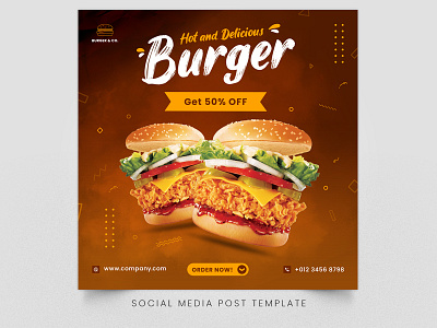 Social Media Post Template branding cmyk flyer design design graphic illustration logo ofset printing ofset printing flyer design typography vector