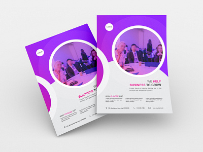 Modern Business Promotion Flyer Template