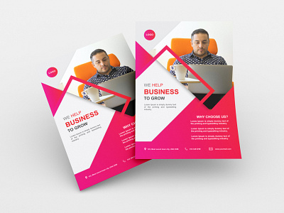 Modern Corporate Flyer Template a4 annual background book brochure business company corporate cover creative design graphic layout leaflet magazine modern poster report template vector