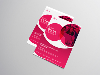 Flyer design template