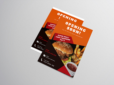 Food Flyer Template Design