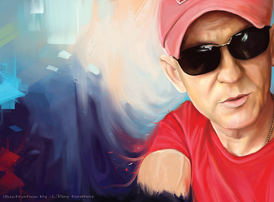 Portrait of Digital painting design digital graphic design illustration painting photoshop wacom tablet