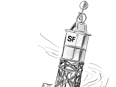 Safewater buoy buoy illustration