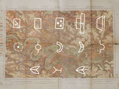 Ordnance Survey Map Picto map picto vecto