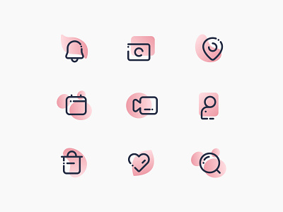 Icon Design adobe illustrator design icon icon design icon set iconography icons ui ux