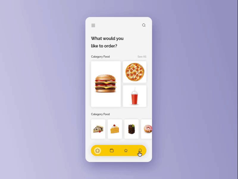 Online Food Delivery App Concept adobe xd app concept app design food app interaction design uidesign ux design