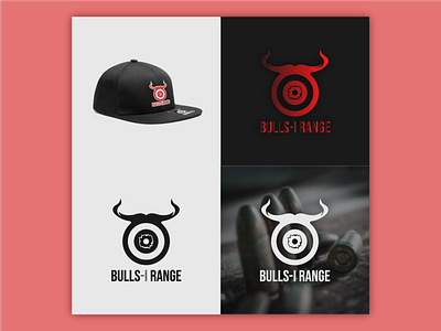 BULLS-I Range Logo branding design graphic design graphiks graphiksdeign illustrator logo logodesign minimal vector