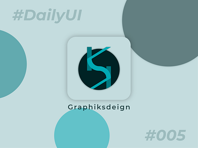 DailyUI #005 App Icon 005 app appicon creativity dailyui design designers graphic design graphiks graphiksdeign minimal ui