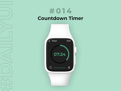 DailyUI #014 Countdown Timer