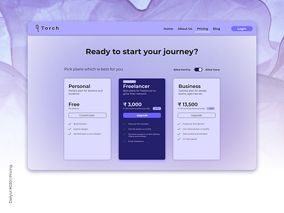 DailyUI #030 Pricing