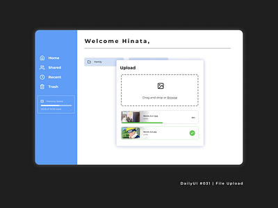 DailyUI #031 File Upload