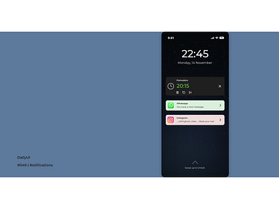 DailyUI #049 Notifications