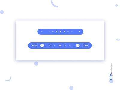 DailyUI #085 Pagination dailyui day85 figma graphiks graphiksdeign minimal pages pagination ui design user interface ux design