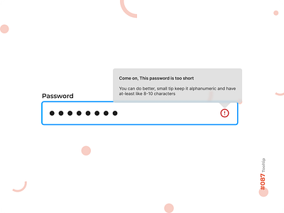 DailyUI #087 Tooltip