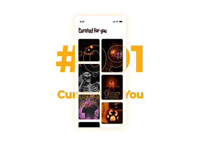 DailyUI #091 Curated for You