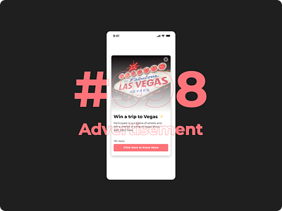 DailyUI #098 Advertisement