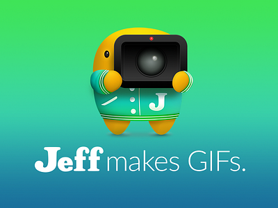 Jeff Makes GIFs character design desktop application illustration yosemite