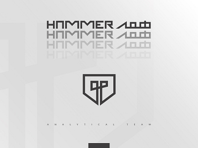 Hammer branding design graphic identity design illustrator logo logo design logodesign minimal typography