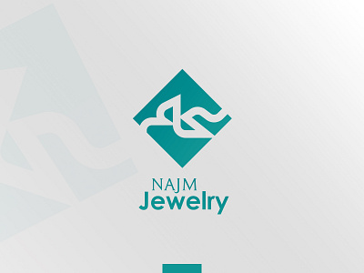 Najm Jewelry branding design graphic logo logo design logodesign minimal typography