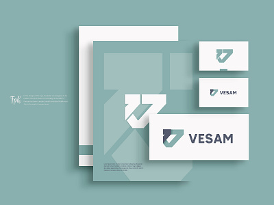 Vesam branding design graphic illustrator logo logo design logodesign minimal visual identity