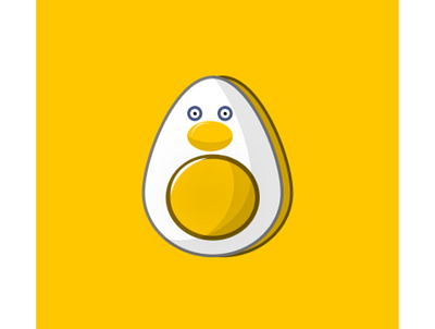 An Egg? Or a Duck? branding graphic design illustration logo