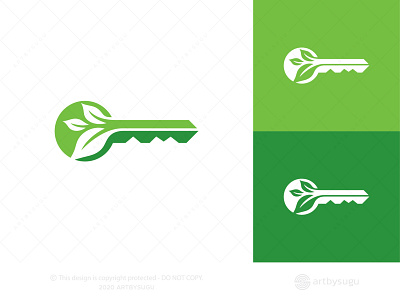 Key Leaf Logo branding design icon illustration key logo leaf logo leaves logo logodesign logoforsale logoground logotype morden premade logo ready made logo sale symbol unused logo vector