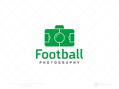 Football Photography Logo for Sale