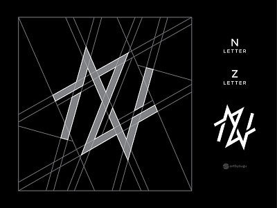 Letter Nz Or Zn Logo for sale