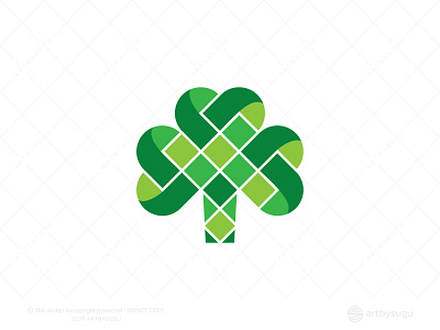 Clover Leaf Logo for Sale branding clover clover leaf logo clover logo design illustration logo logodesign logoforsale logoground logosale logotype morden premade logo ready made logo shamrock shamrock leaf logo symbol unused logo