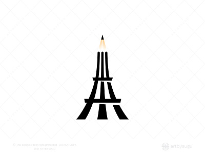 Paris Artist Logo for Sale