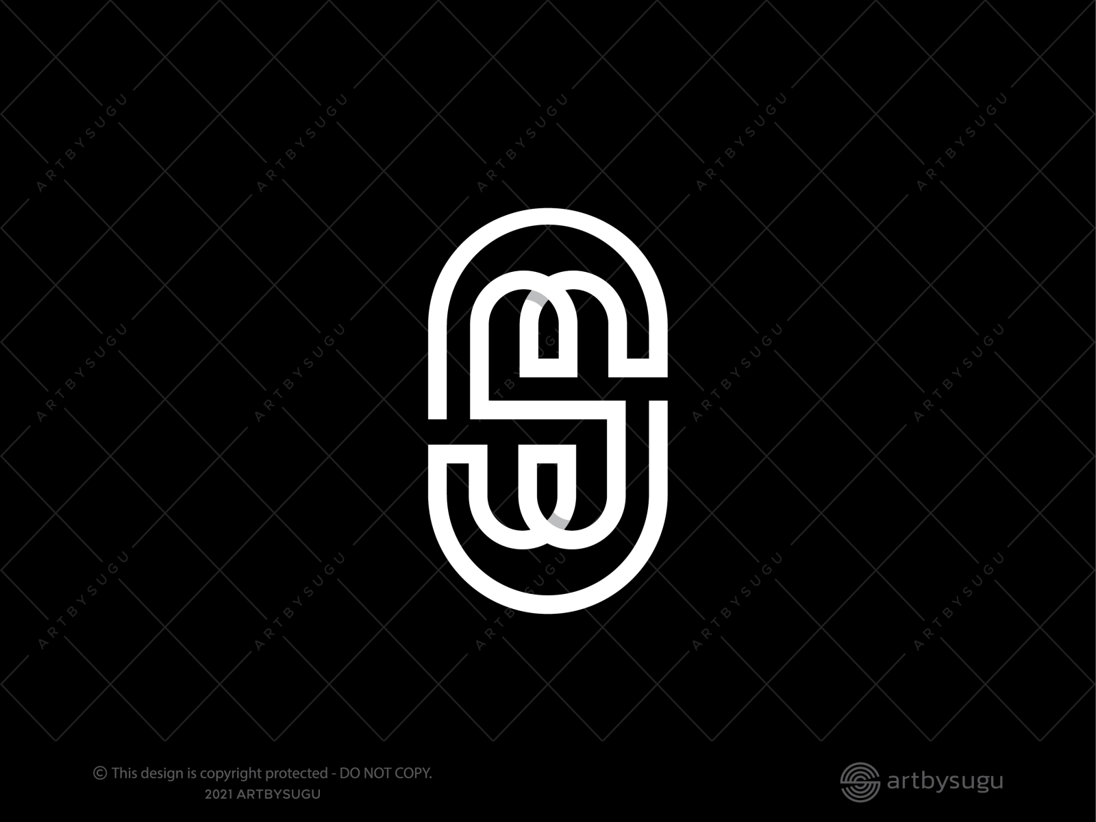 Letter SS Or SMW Logo for Sale by artbysugu on Dribbble