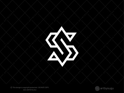 Letter SS Monoline Logo (for Sale)