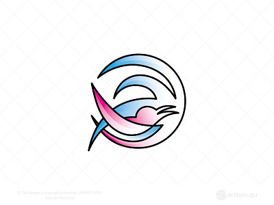 Monoline Bird Logo (for sale)