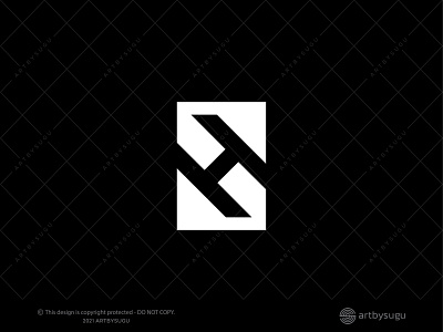 Letter Sh Or Hs Logo (for sale)