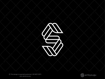 Monoline Letter S Logo (for Sale)